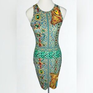 $10 DRESS SALE! Vibrant Mosaic Patterned Mini Dress